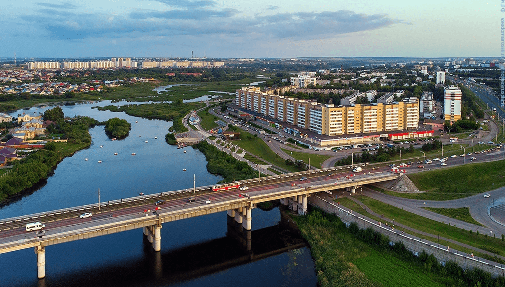 Река Кама, на которой стоит город, река Набережный Черный